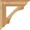 Ekena Millwork Legacy Traditional Rough Sawn Bracket, Western Red Cedar, 6"W x 30"D x 30"H BKT06X30X30LEC01RWR - alternate 2
